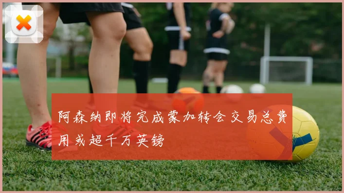 阿森纳即将完成蒙加转会交易总费用或超千万英镑