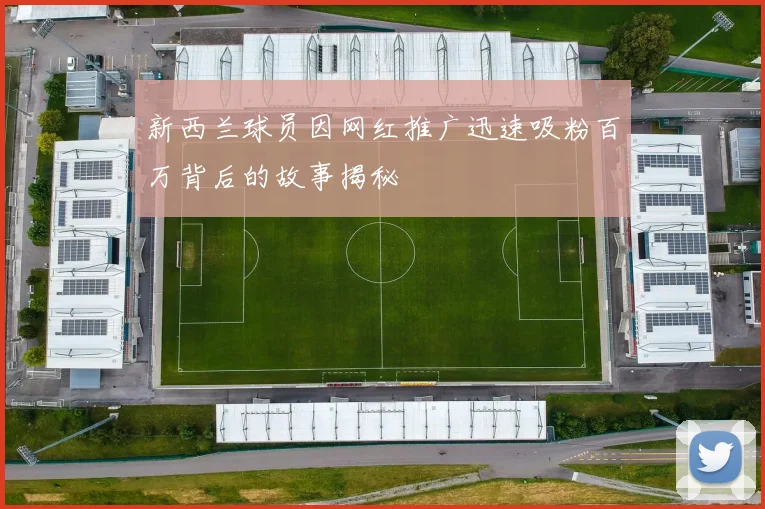 新西兰球员因网红推广迅速吸粉百万背后的故事揭秘